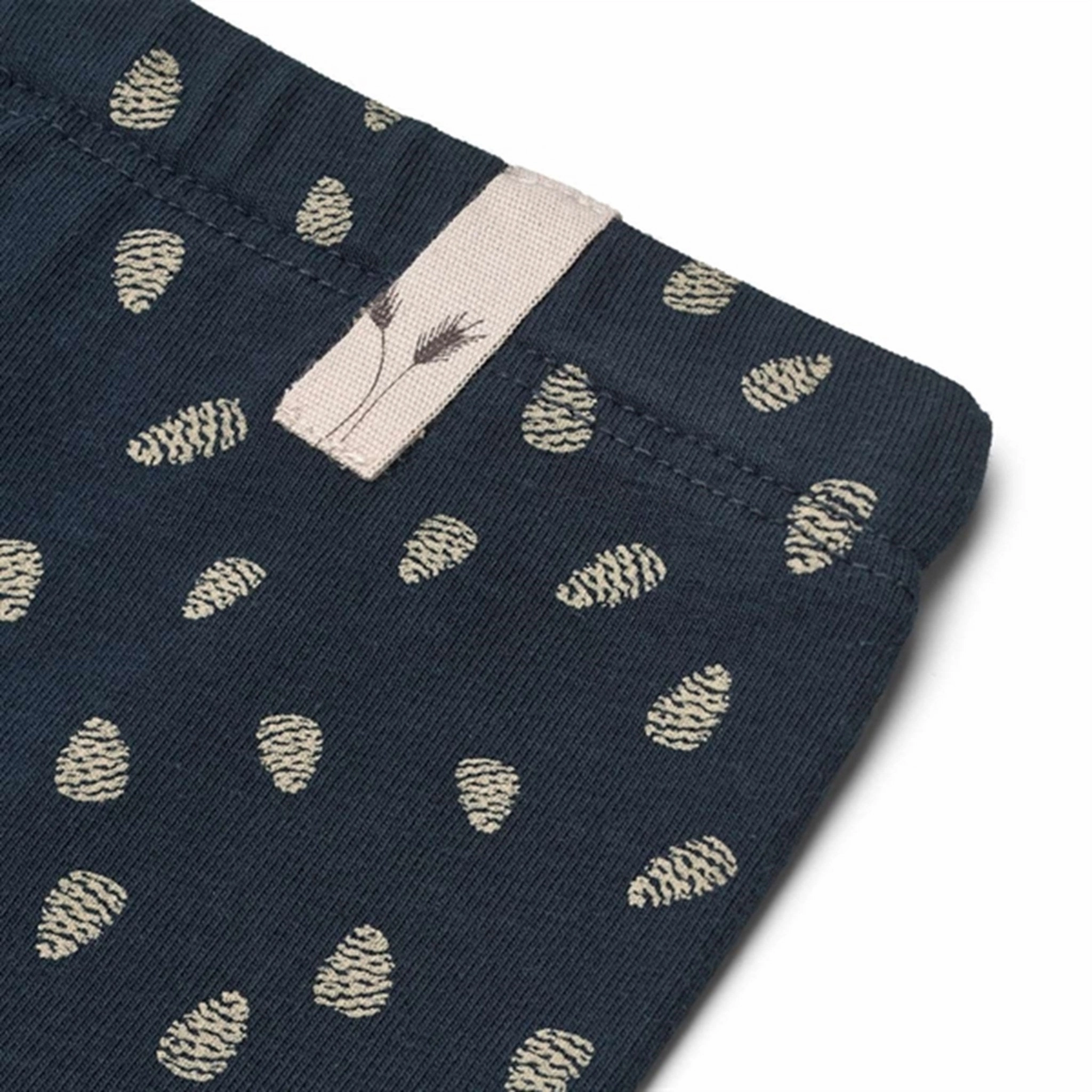 Flattering Cut Wheat Navy Spruceone Jersey Leggings