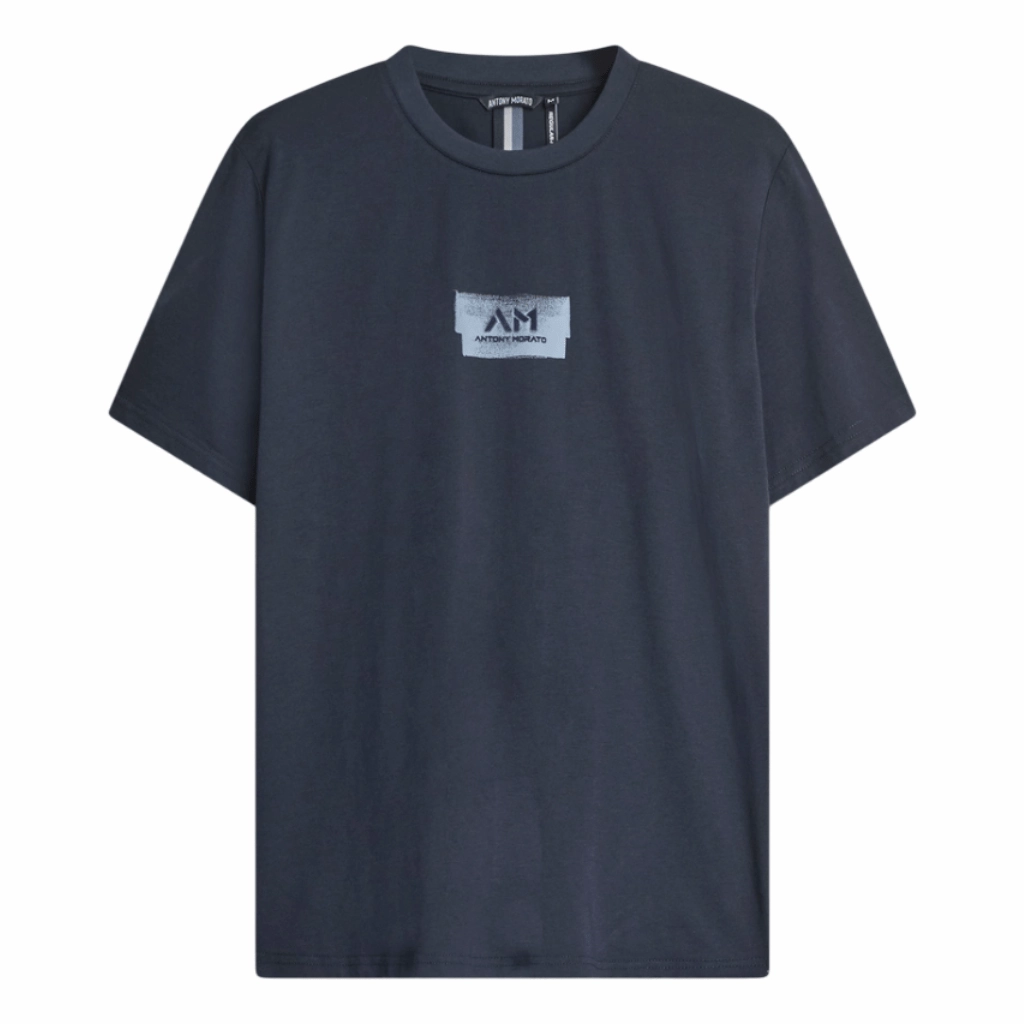 Antony Morato Small Chest Logo T-Shirt Men Fun and Playful High Quality Printing