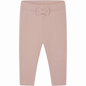 Smart Fit Ribbed Texture Fabric Hust & Claire Dusty Rose Baby Lisa Leggings