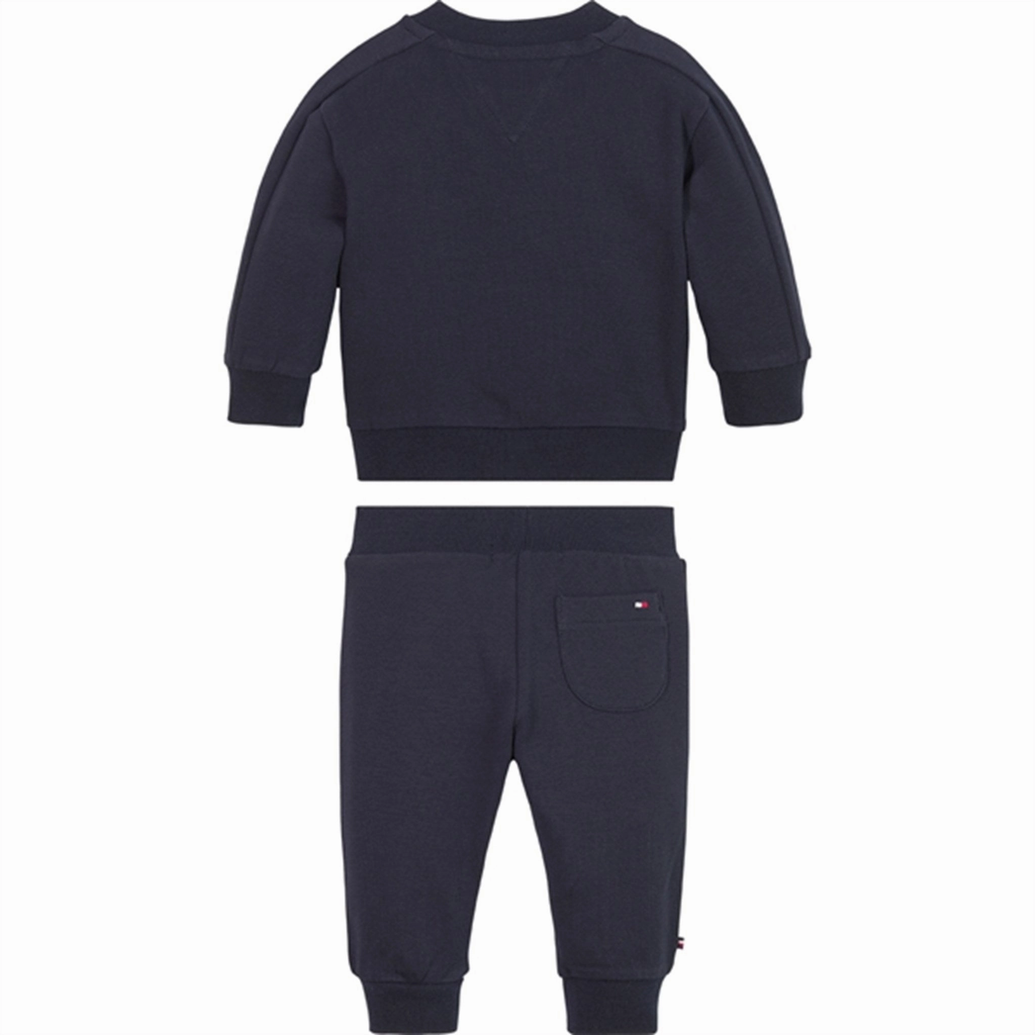 Tommy Hilfiger Baby Tape Crewneck Set Desert Sky Shampoo