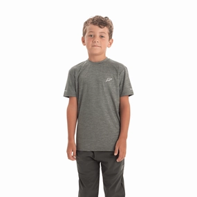 Layered Sleeve EnhancedDurabilityFinish Frequency Time T-Shirt Junior