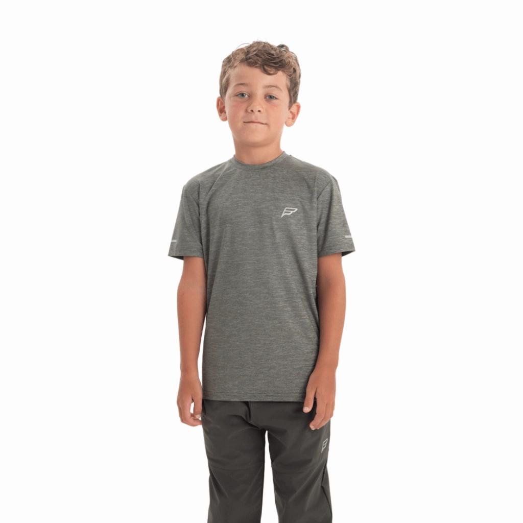 Layered Sleeve EnhancedDurabilityFinish Frequency Time T-Shirt Junior