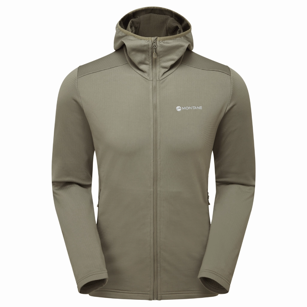 Montane Protium Hooded Jacket Men Bright Color Winter Day
