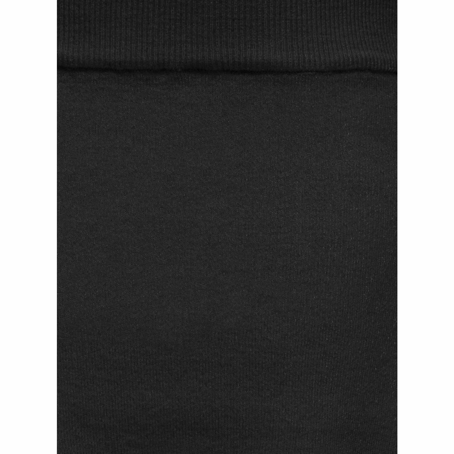 Floral Pattern Contrast Stitching kids ONLY Black Kogkelly Life A-Shape Skirt Knt