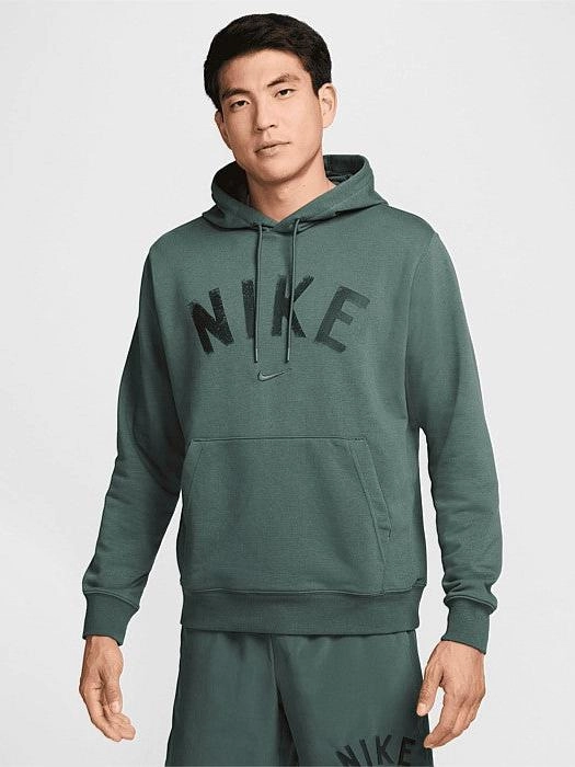 Street Season Textured Weave Swoosh Dri-FIT Fleece Pullover Fitness Hoodie
