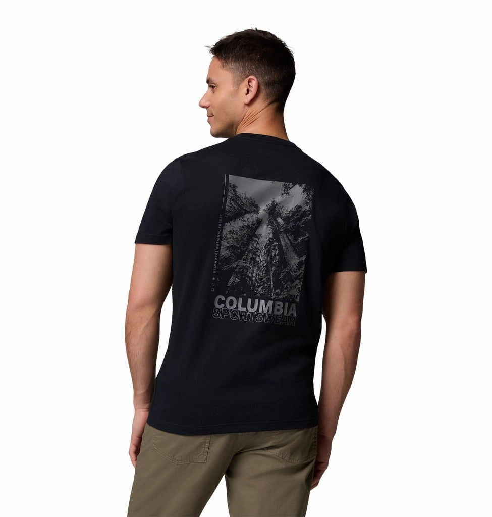 Columbia Rapid Ridge T-Shirt Men Essential Casual BreathableFabric