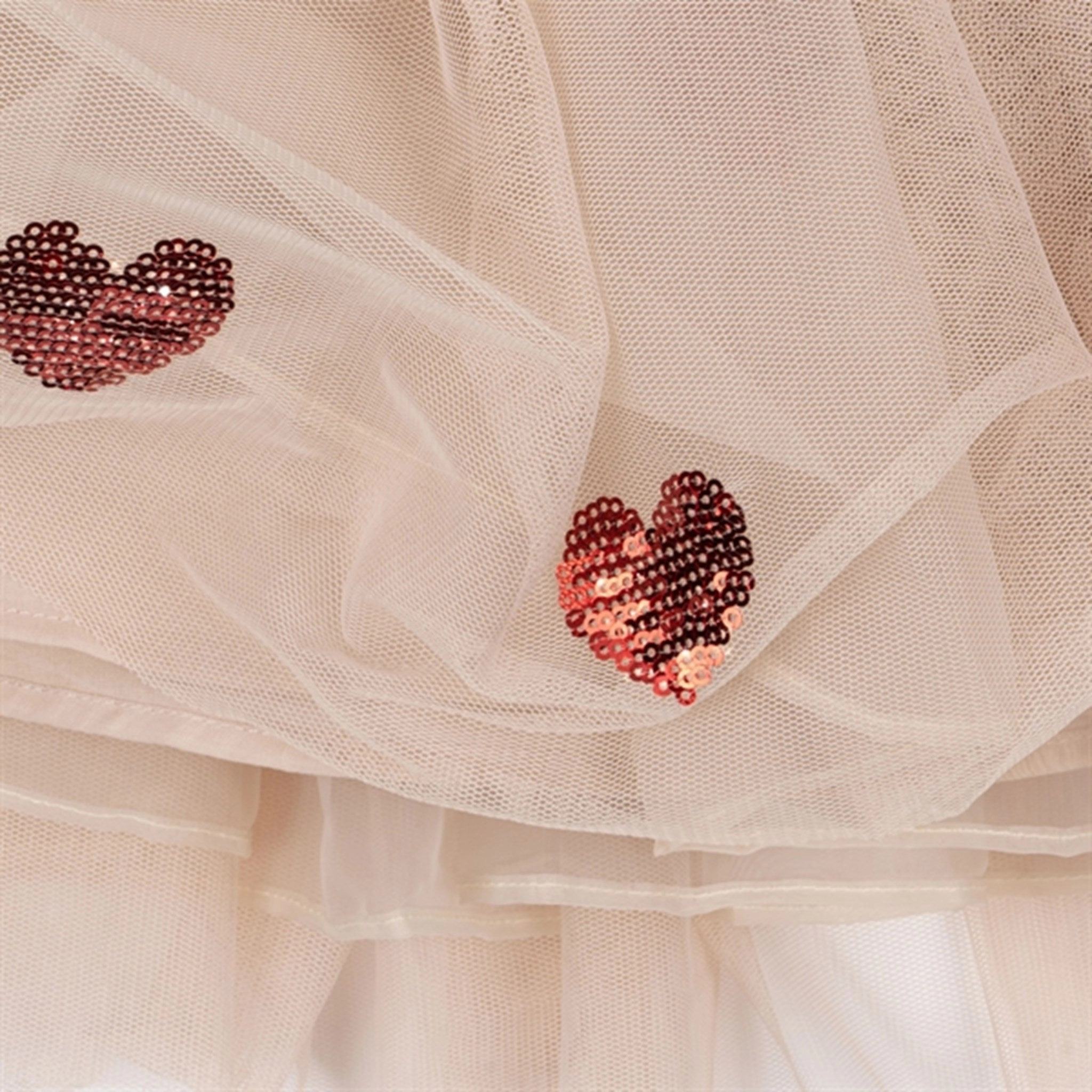 Vibrant Flow Crafted Detail Konges Sl?jd Coeur Sequins Yvonne Skirt