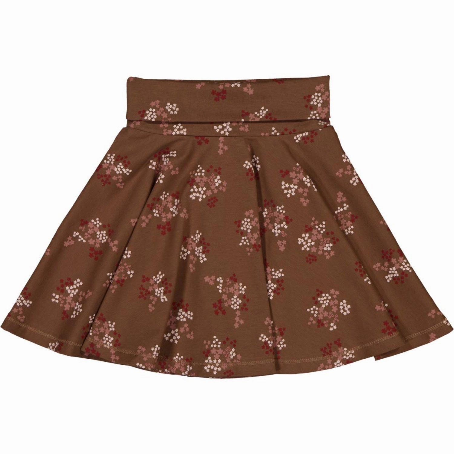 M??sli Bark/ Cabernet/ Nightingale Flora Skirt Mid Length