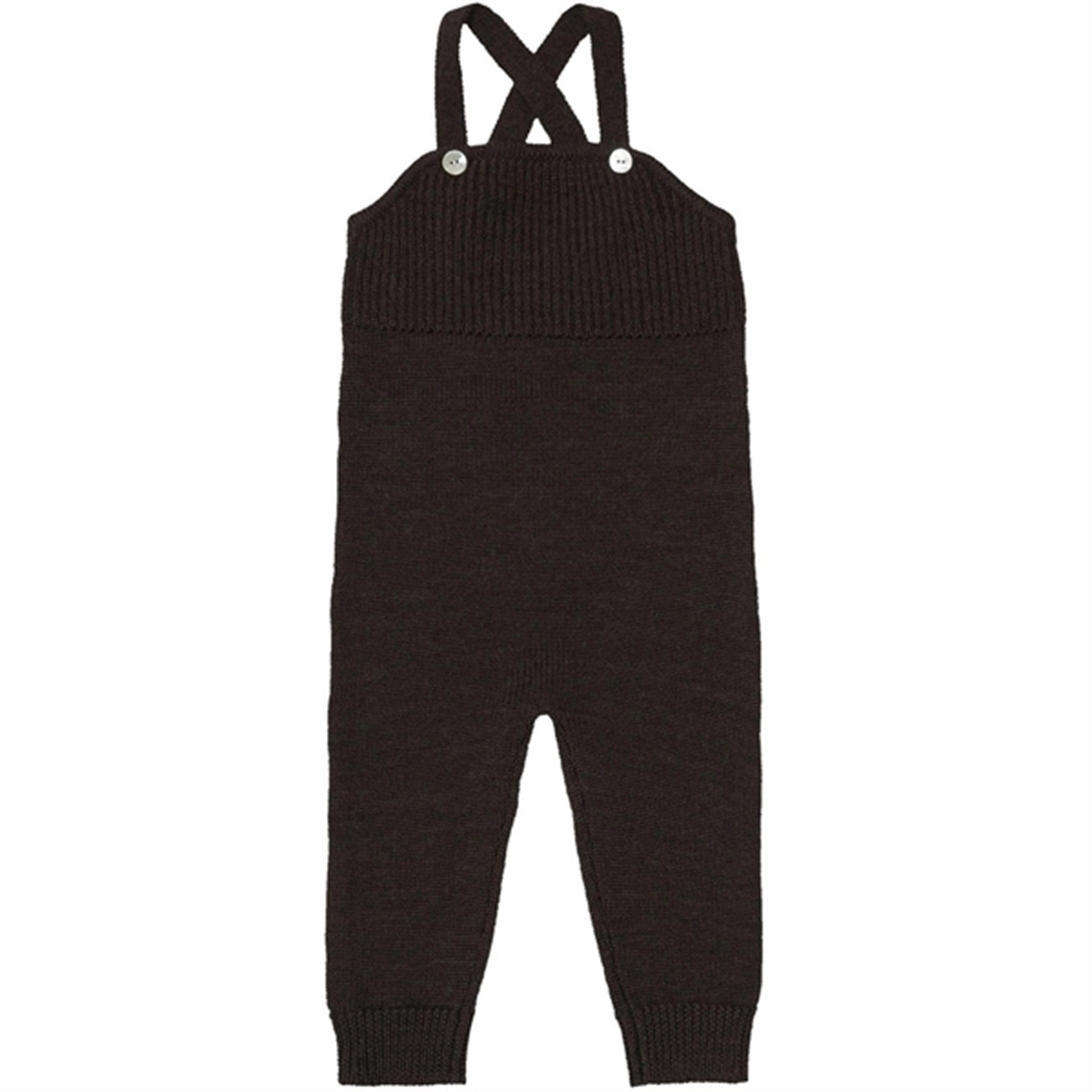 ReinforcedStitching FUB Baby Overalls Chocolate
