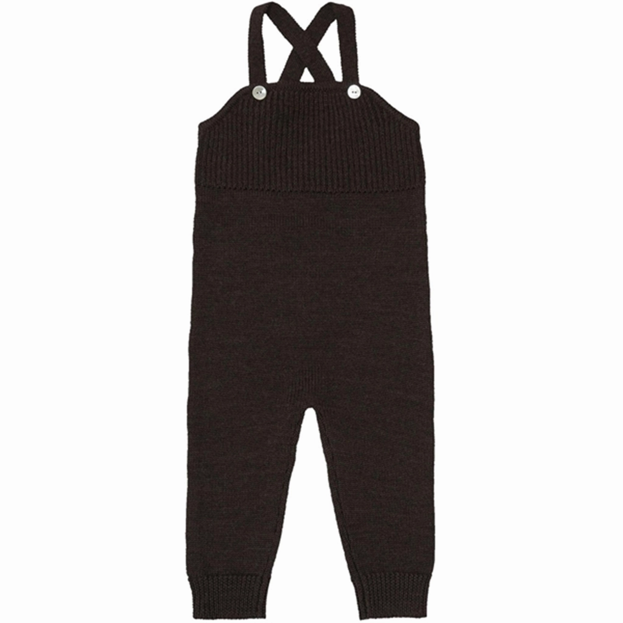 Active Design Wear FUB Baby Overalls Chocolate