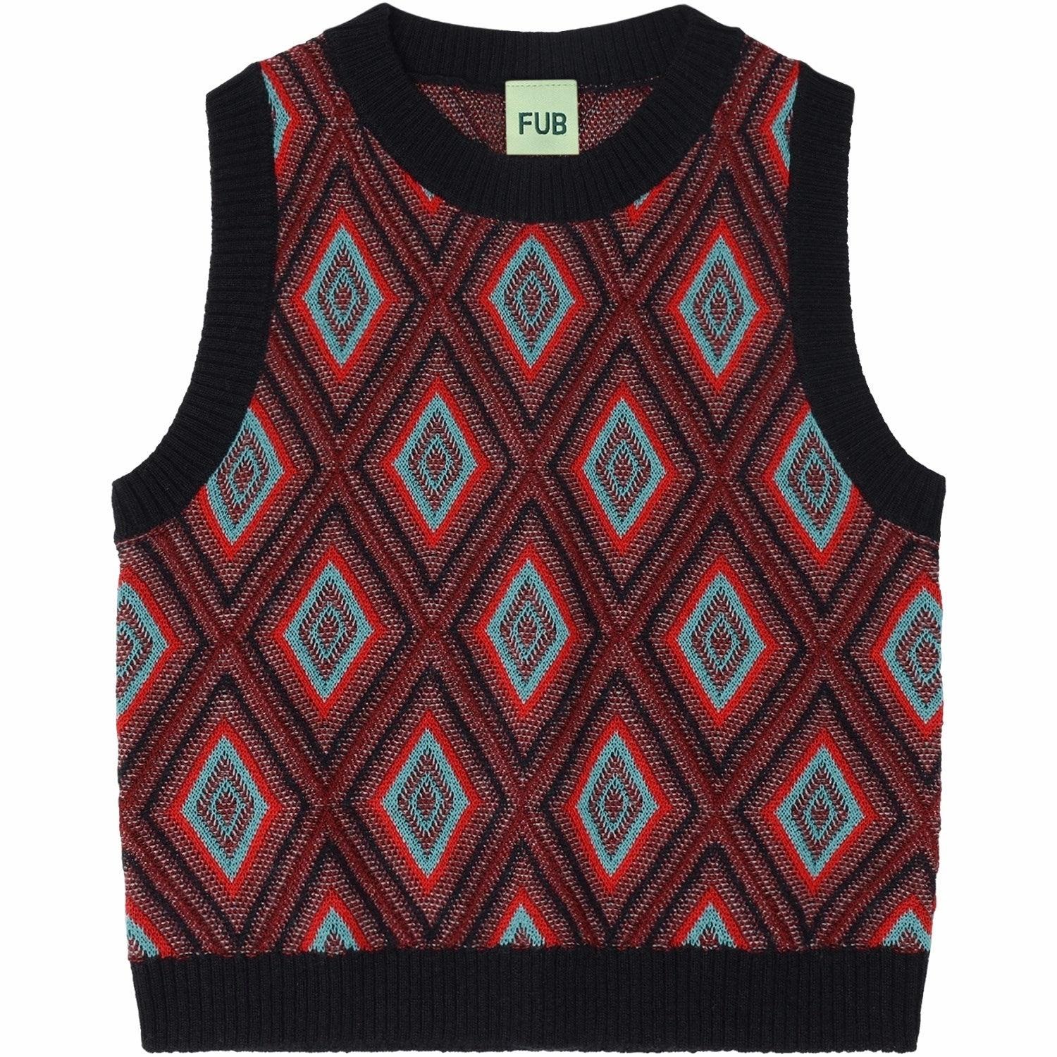 Resource Summer FUB Dark Navy Harlekin Vest