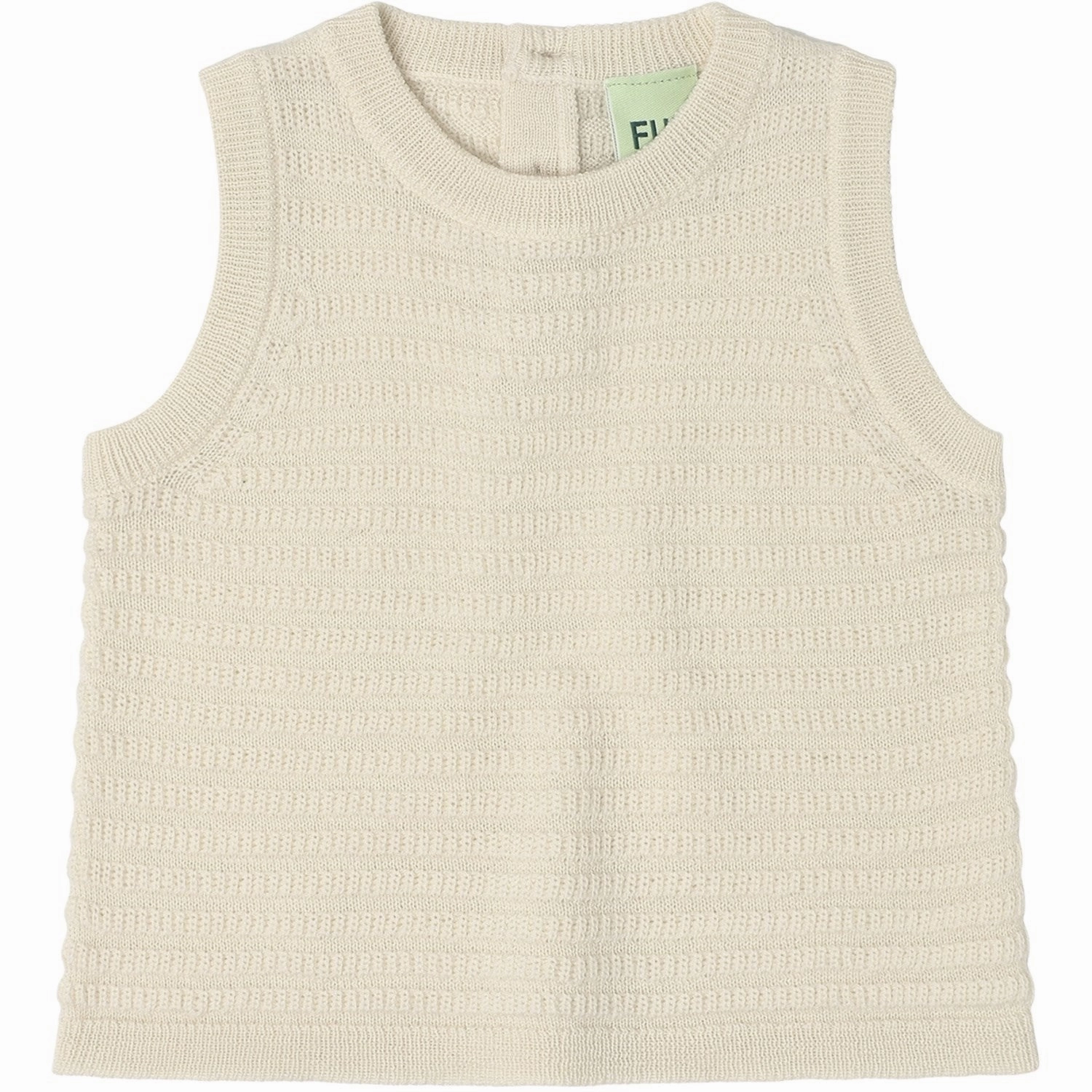 least size FUB Ecru Baby Vest