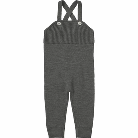 FUB Grey Melange Baby Overalls WindResistantMaterial