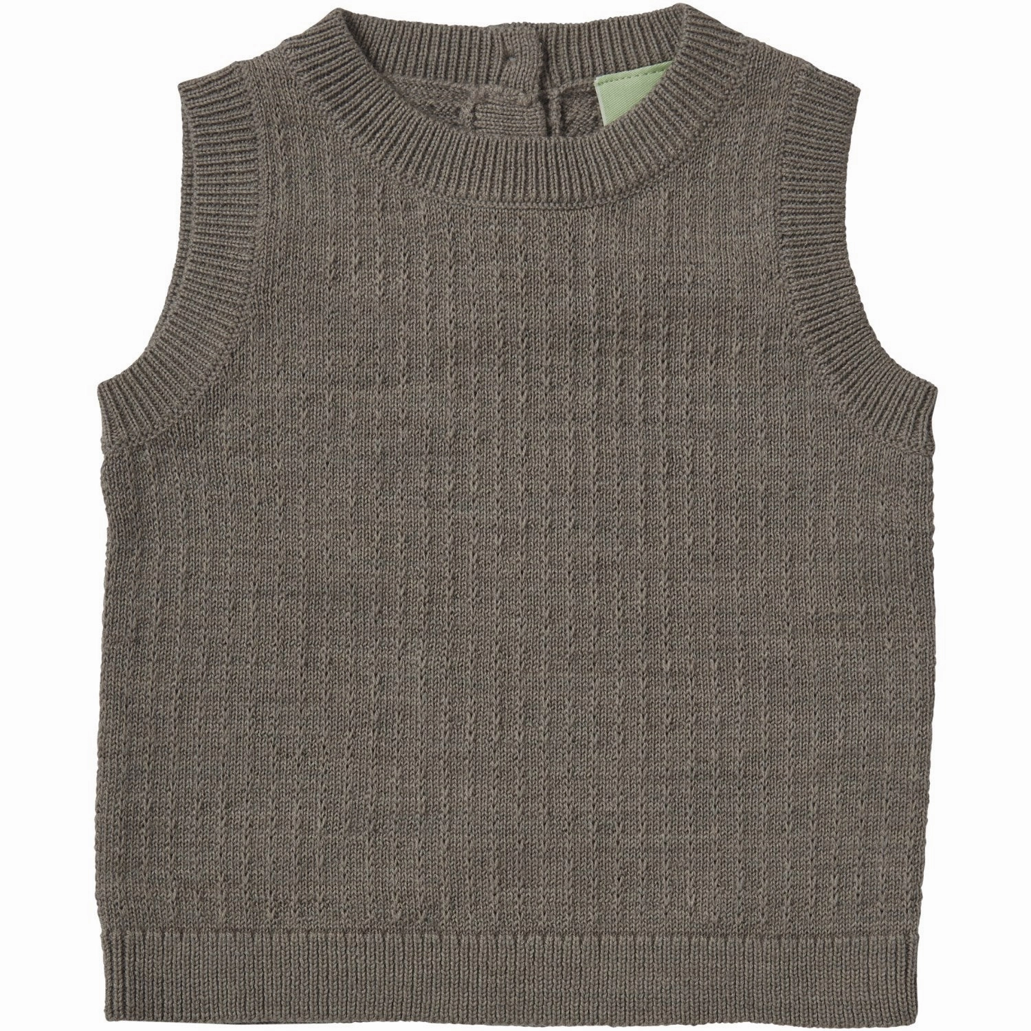 FUB Hazel Melange Baby Vest construction quality