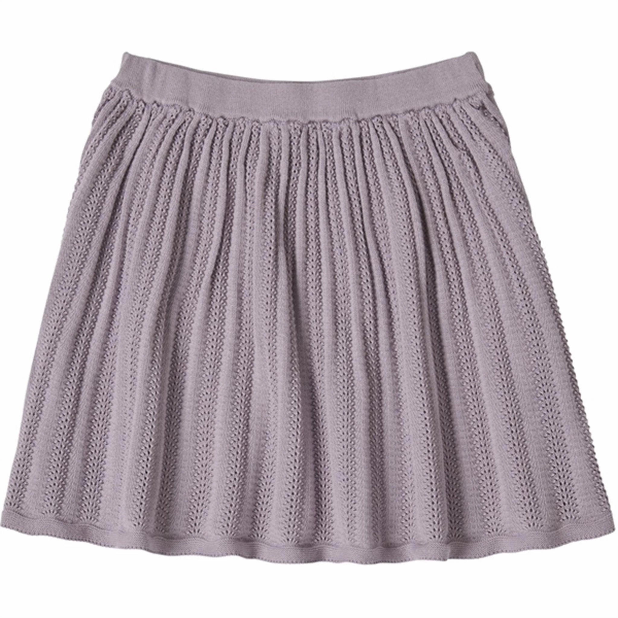 Maternity Friendly FUB Heather Pointelle Skirt