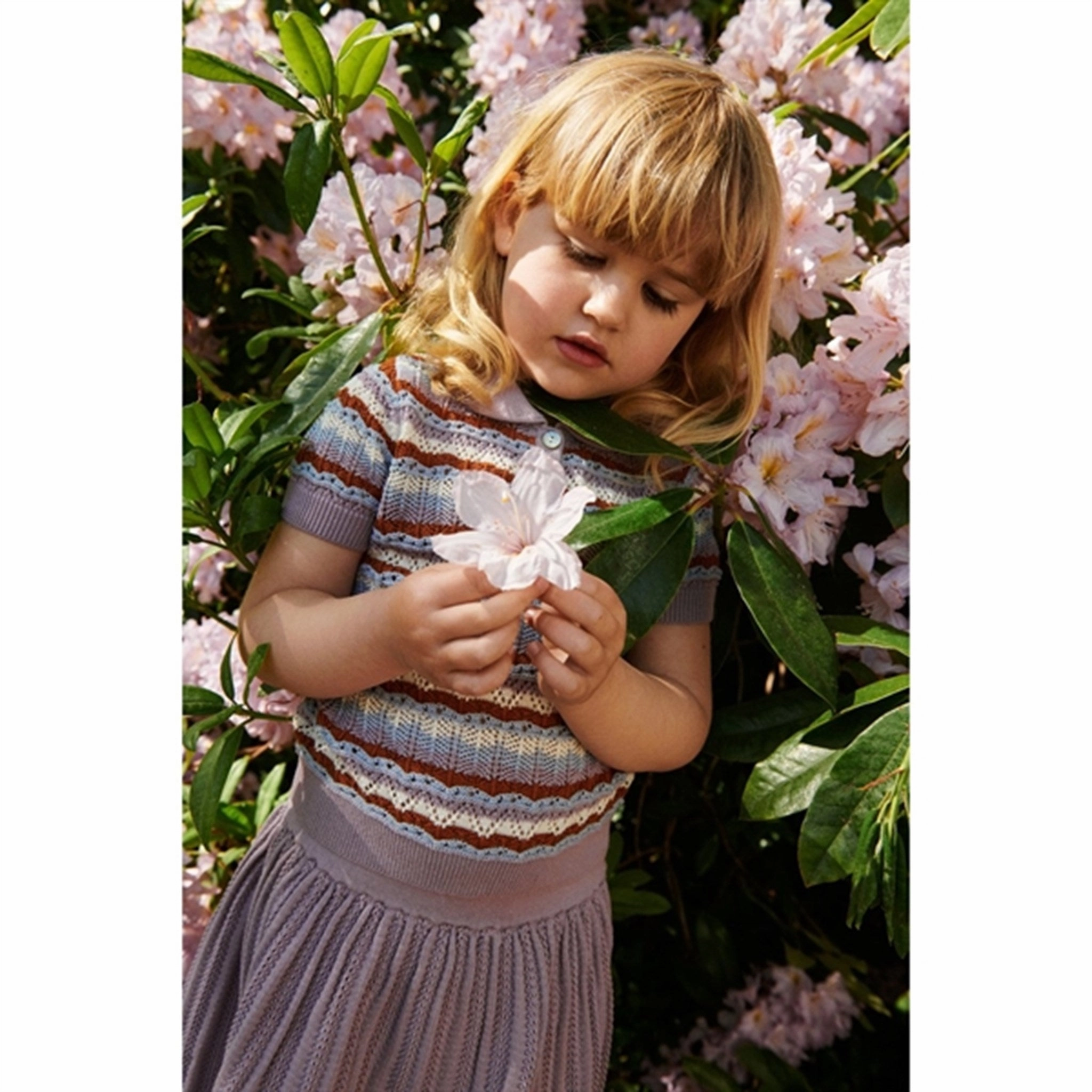 Classic Mood FUB Heather Pointelle Skirt