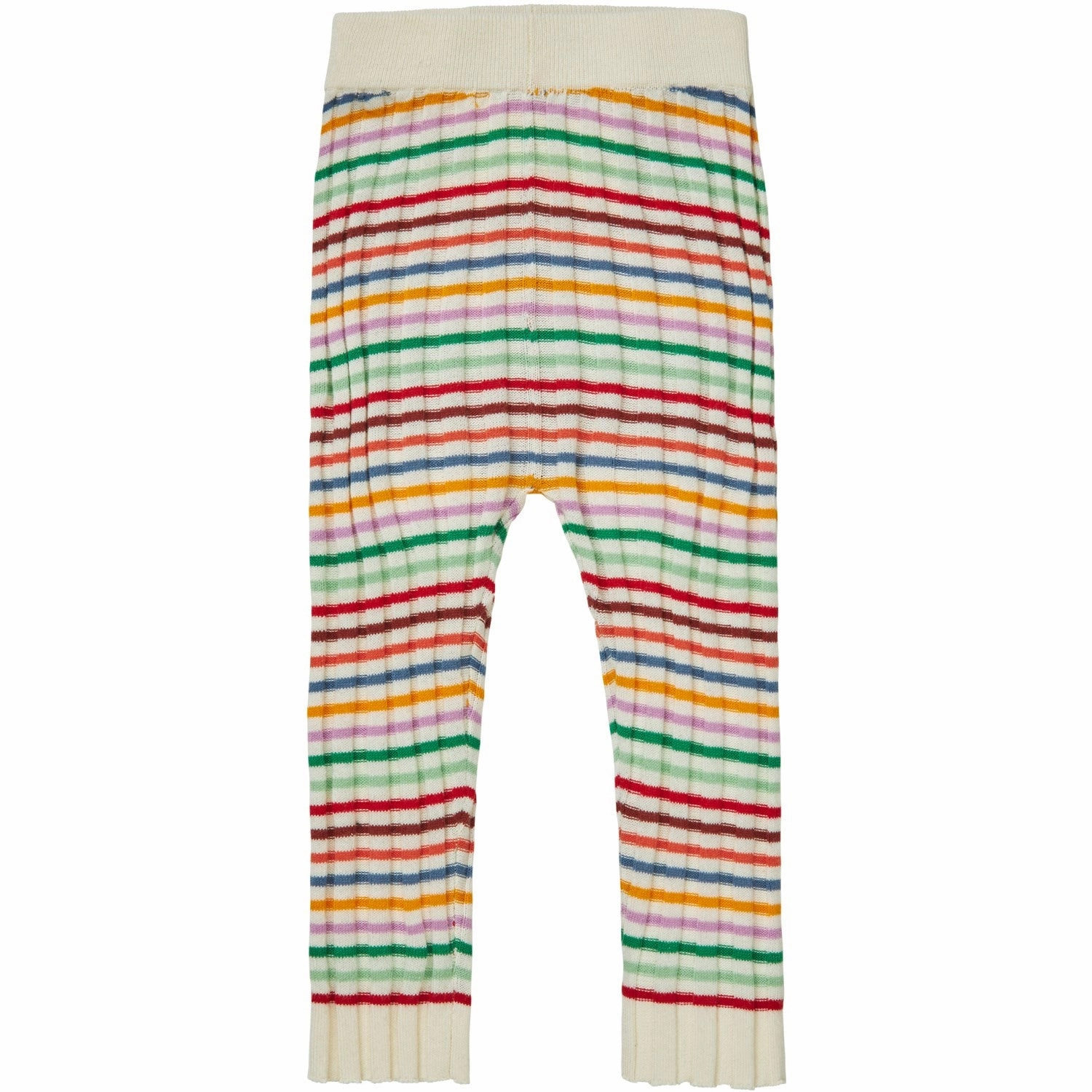 Relaxed fit wear Fit Essential FUB multi stripe Baby Rib Leggings