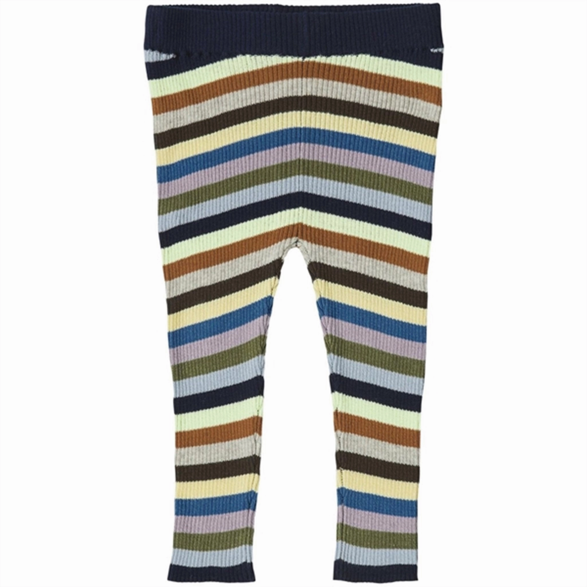 FUB Multi Stripe Baby Slim Leggings Effortless Wear