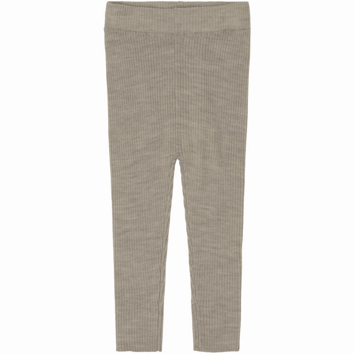 Camping Gear Skin Friendly Extra Soft Minimalist Style FUB Oat Melange Baby Slimfit Leggings