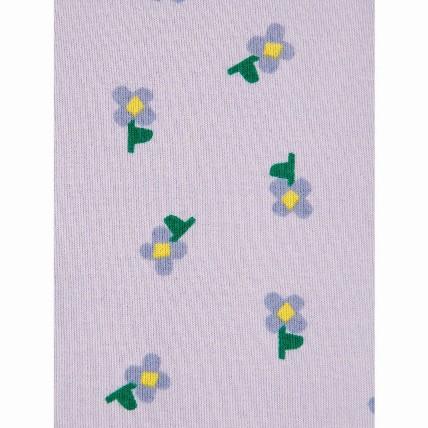 Bobo Choses Lavender Pansy Flower All Over Legging Winter Sports For Kids