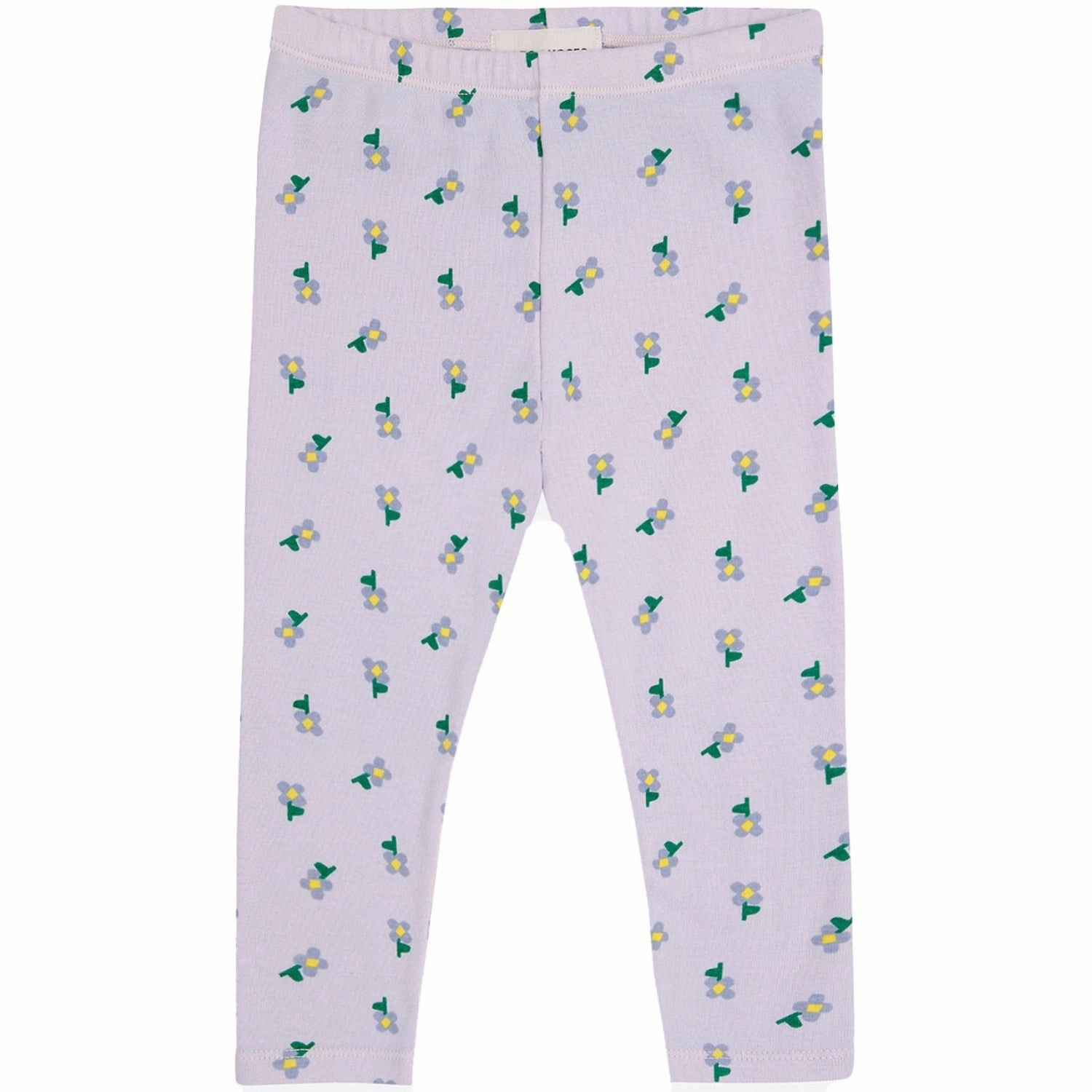 Bobo Choses Lavender Pansy Flower All Over Legging Breathable Comfort Mesh Panel Gym Workout