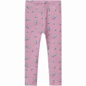Name It Mauve Orchid Rline Leggings Squat Proof Morning Stretch