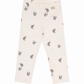 Petit Piao? Squirrel Leggings Printed Cycling Trip Durable Stitch Relaxed fit wear