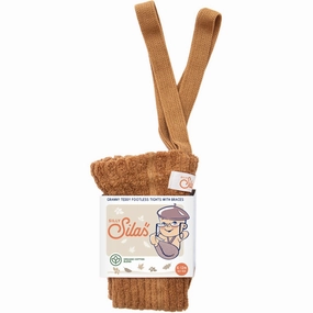 All-day Comfort Soft and Supportive Silly Silas Amber Granny Teddy Footless Tights