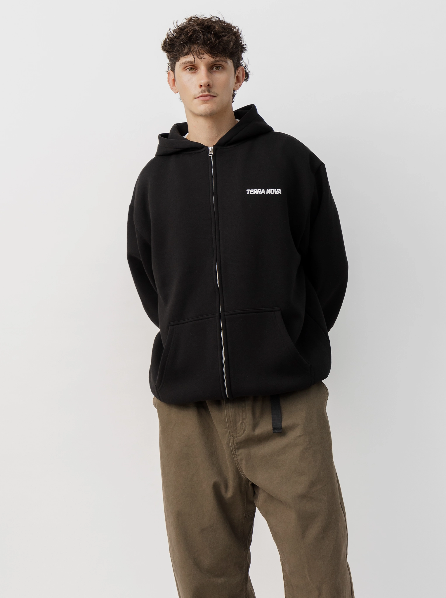 Full Zip Hoodie Barbecue wear Safari Style