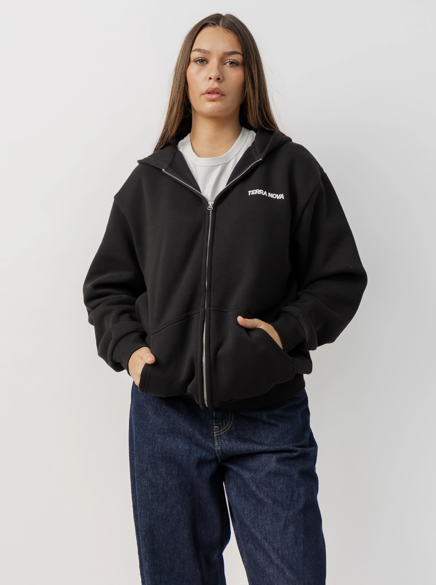 Ergonomic Cut Mediterranean style Full Zip Hoodie