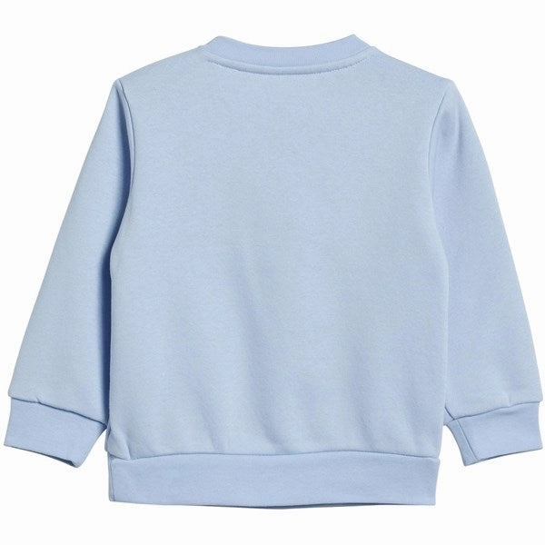 adidas Originals Light Blue Sweat Set Stretchable Fabric