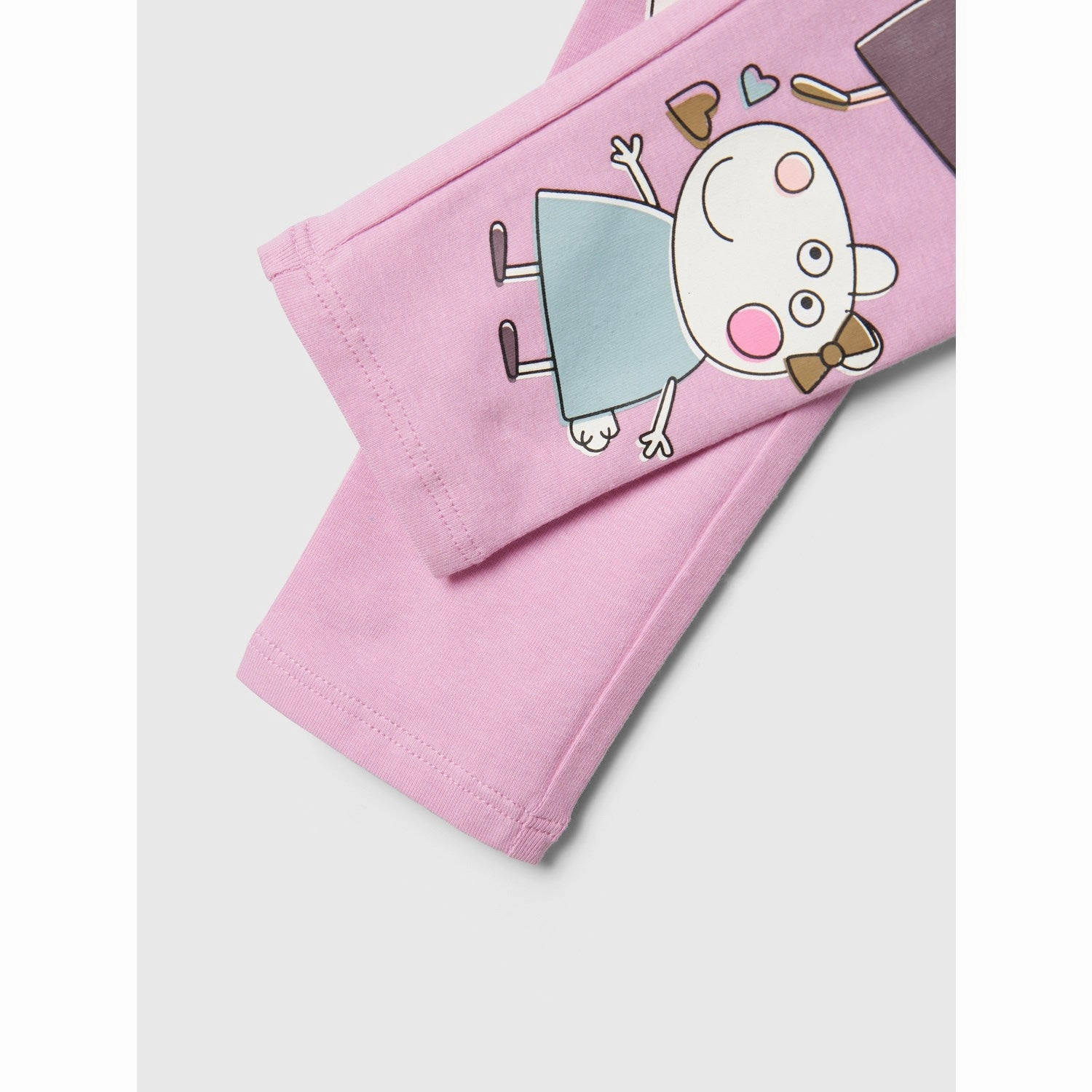 Name It Pastel Lavender Amma Peppa Pig Leggings Comfy Fit