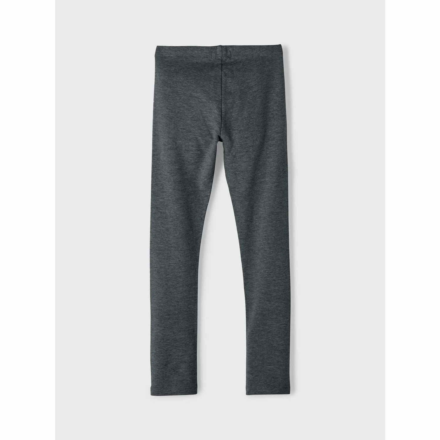Name It Dark Grey Melange Davina Solid Sweat Legging Noos Shape Enhancing