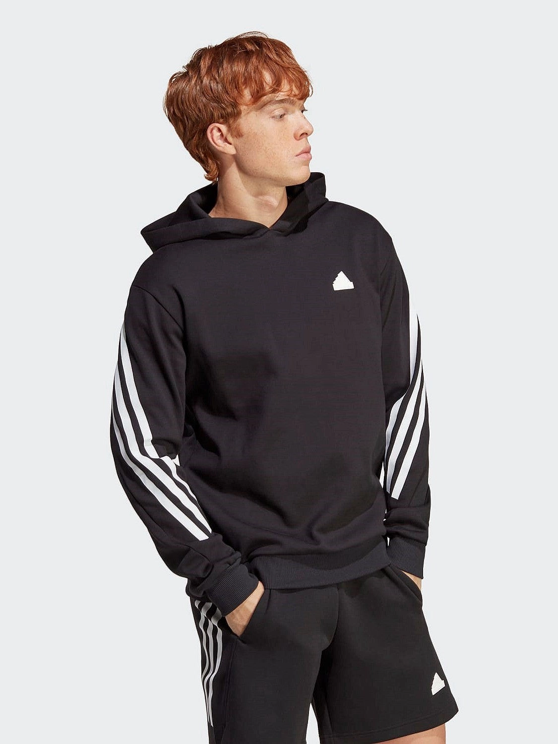 Future Icons 3-Stripes Hoodie Organza details Sustainable Choice