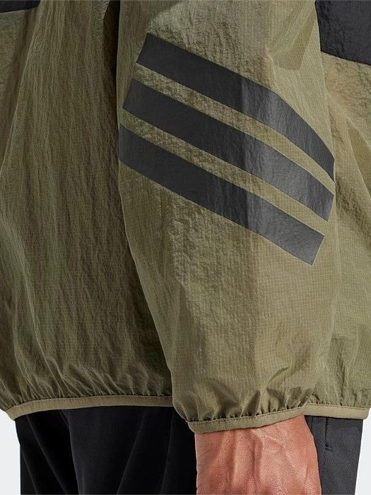 Weightless Construction Future Icons 3-Stripes Woven Half-Zip Sweatshirt