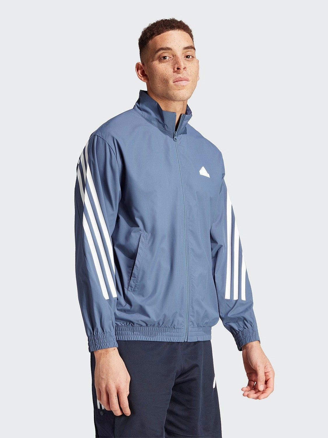 Excellence Raglan sleeves Future Icons Woven 3-Stripe Track Top