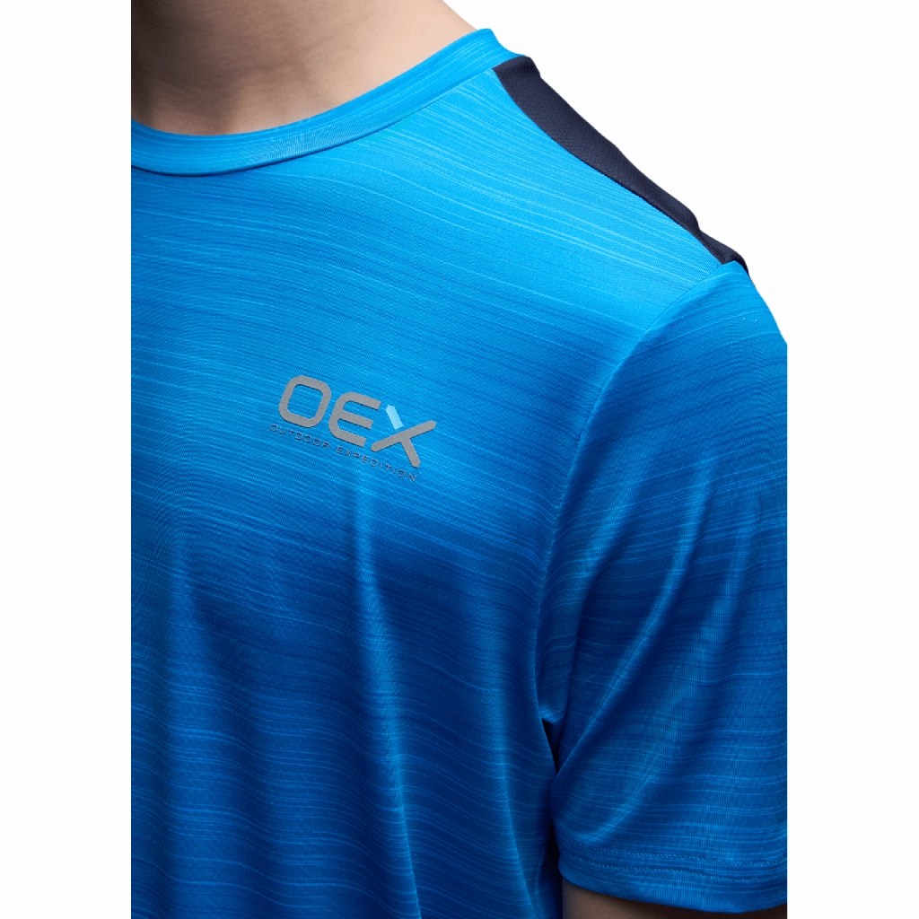 OEX Furth T-Shirt Men LongLastingColor Sublimation Printed Collar
