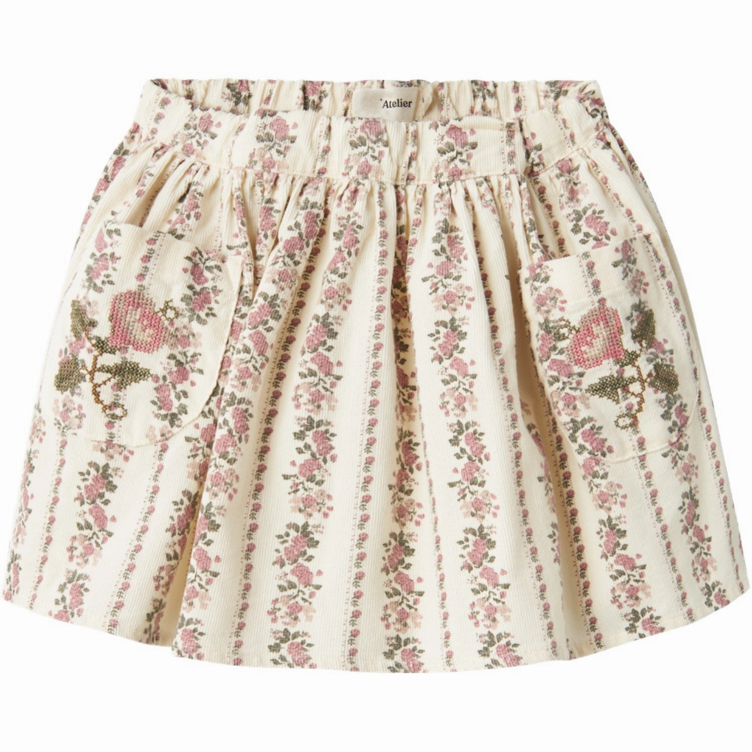 Lil'Atelier Turtledove Tala Loose Skirt UV Protection