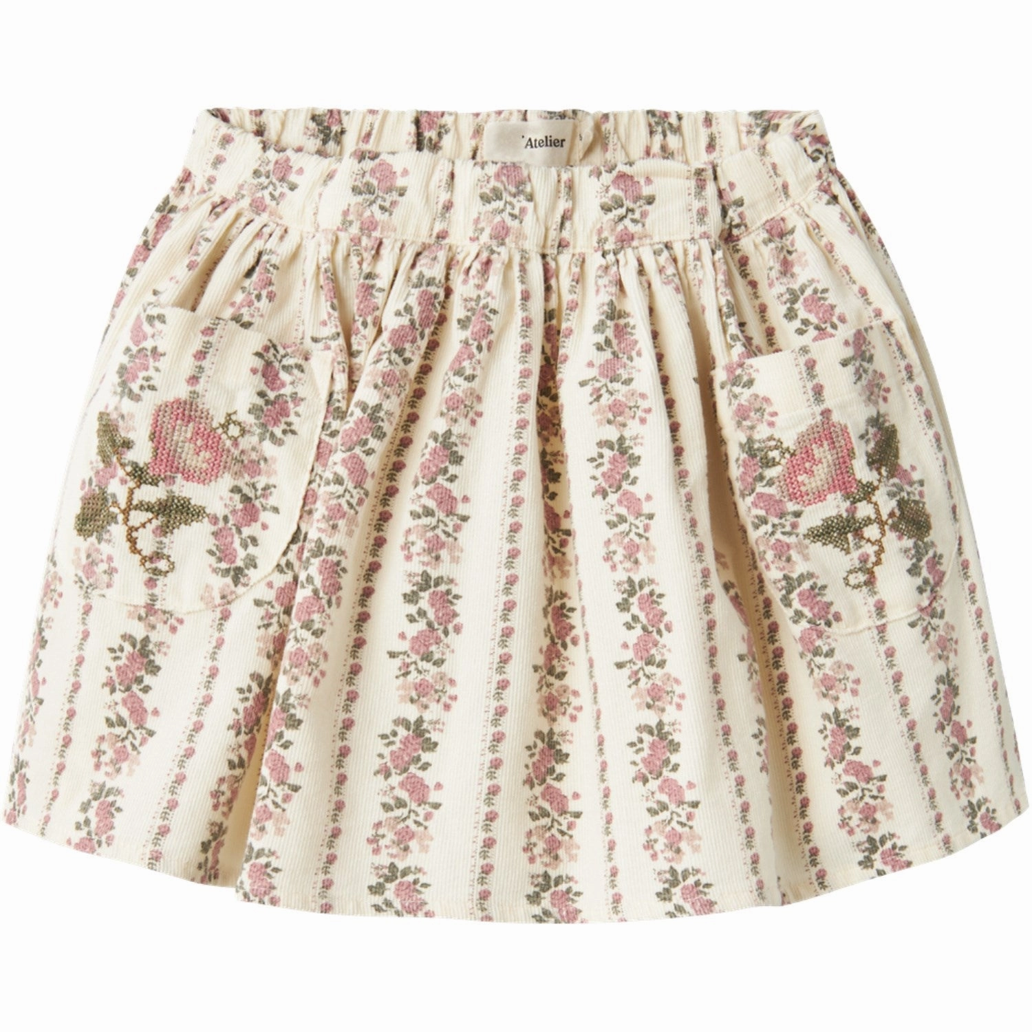 Bold Accent Lil'Atelier Turtledove Tala Loose Skirt