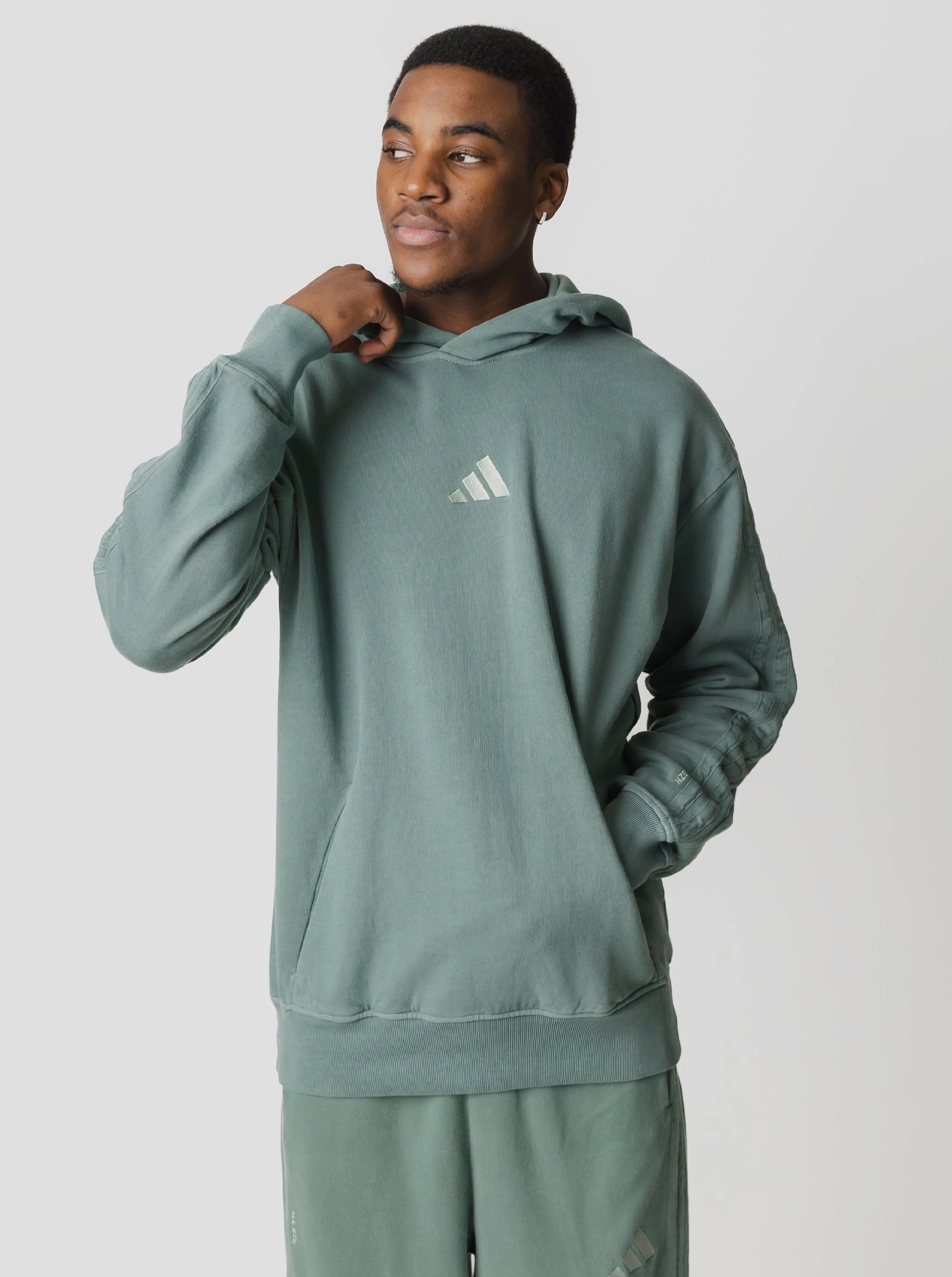 Bold colors Rayon blend ALL SZN French Terry Washed Hoodie