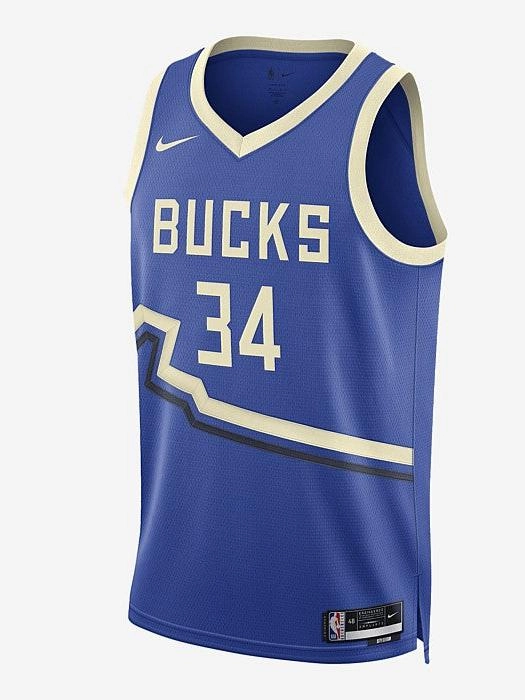 Giannis Antetokounmpo Milwaukee Bucks 2024/25 City Edition Jersey Stylish and Relaxed