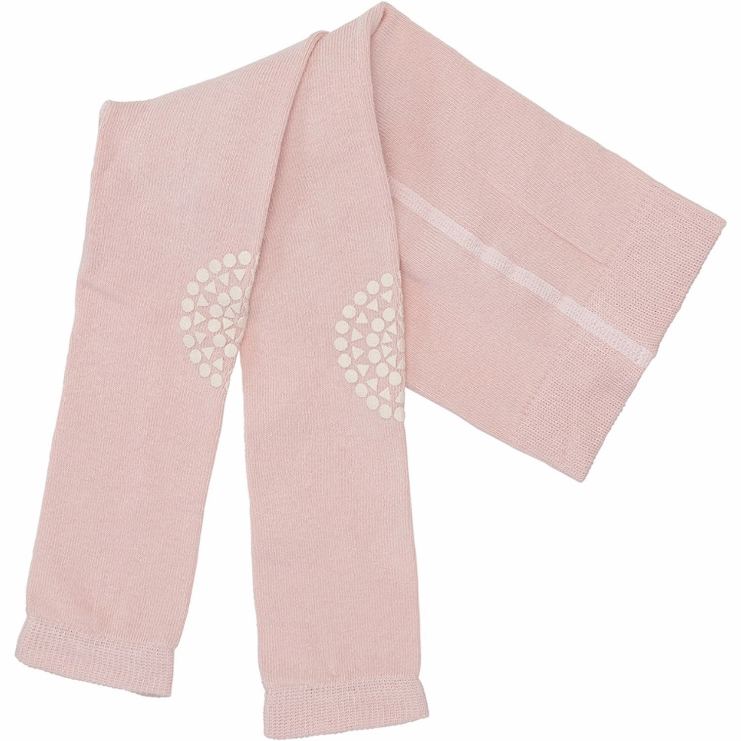 Gobabygo Soft Pink Crawling Leggings Organic Cotton Body Flex Breathable Fit