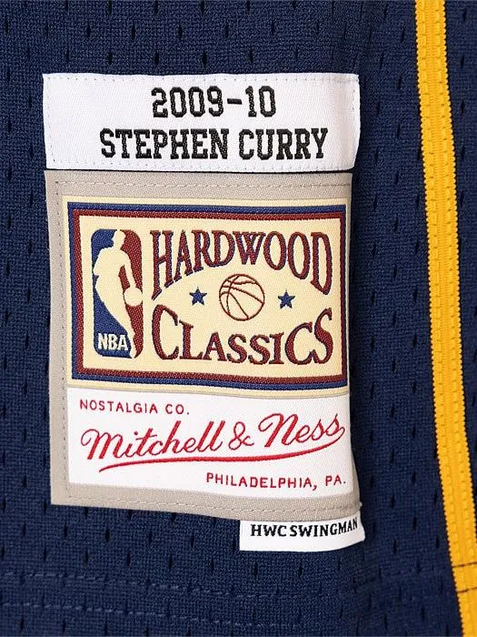 Odor Resistant Technology Maximum Comfort Golden State Warriors 09-10 Stephen Curry Swingman Jersey