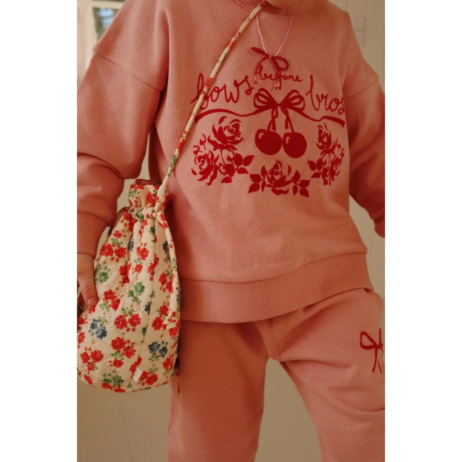 Konges Sl?jd Bow Rose Loupy Lou Sweatpants Gots backpack