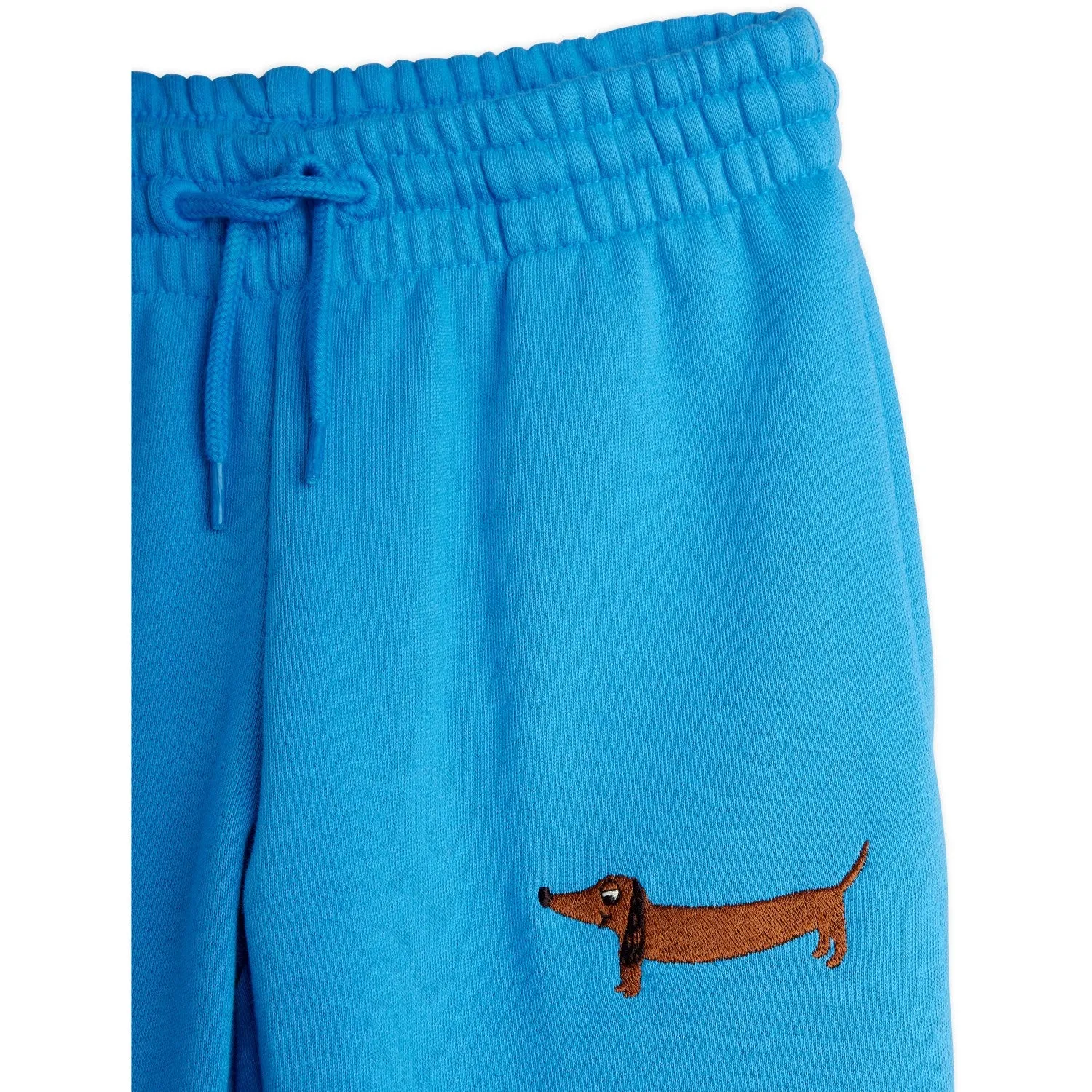 Windproof Barrier Layer Mini Rodini Blue Dog Emb Sweatpants