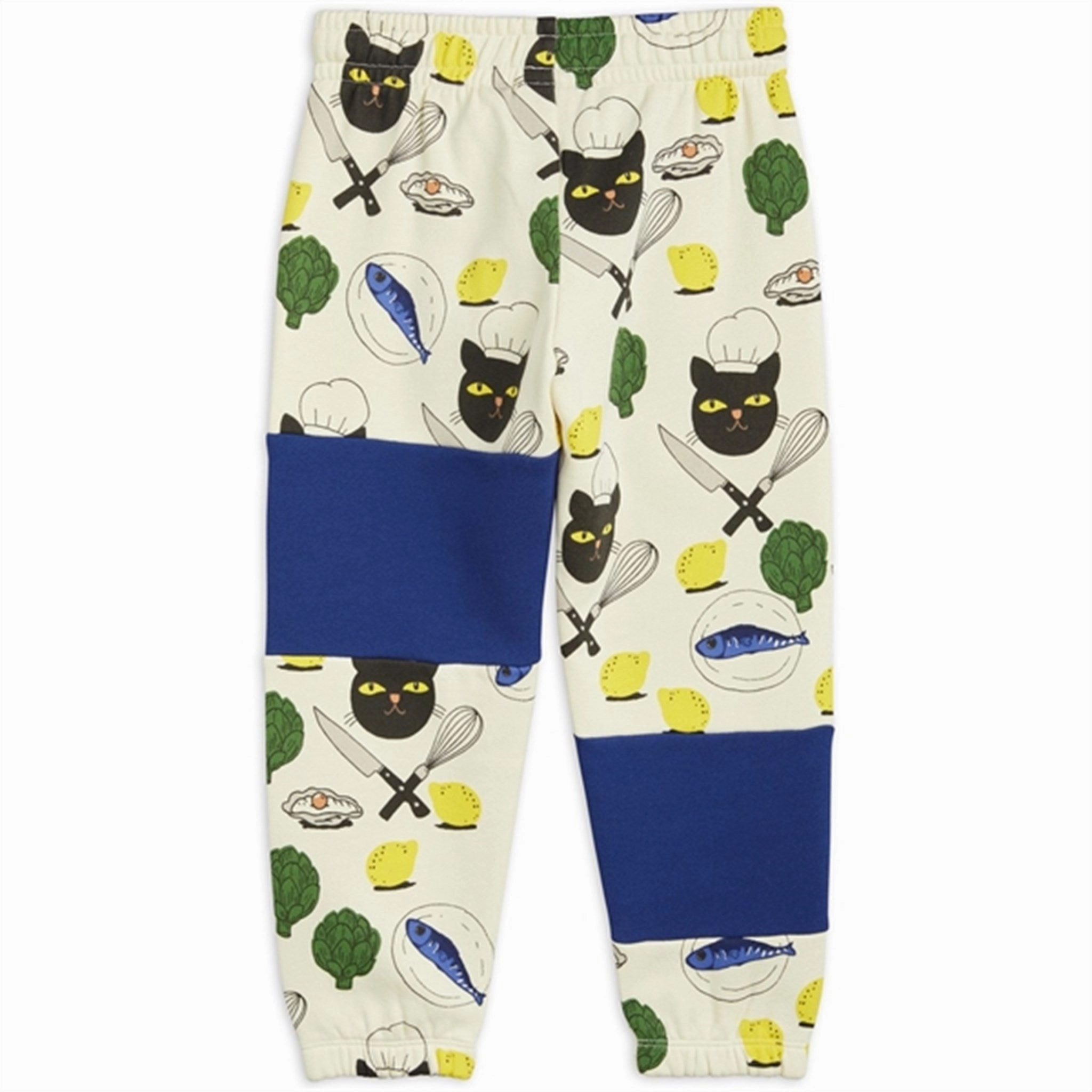 SoftBrushed Interior Mini Rodini Chef Cat Aop Sweatpants Multi