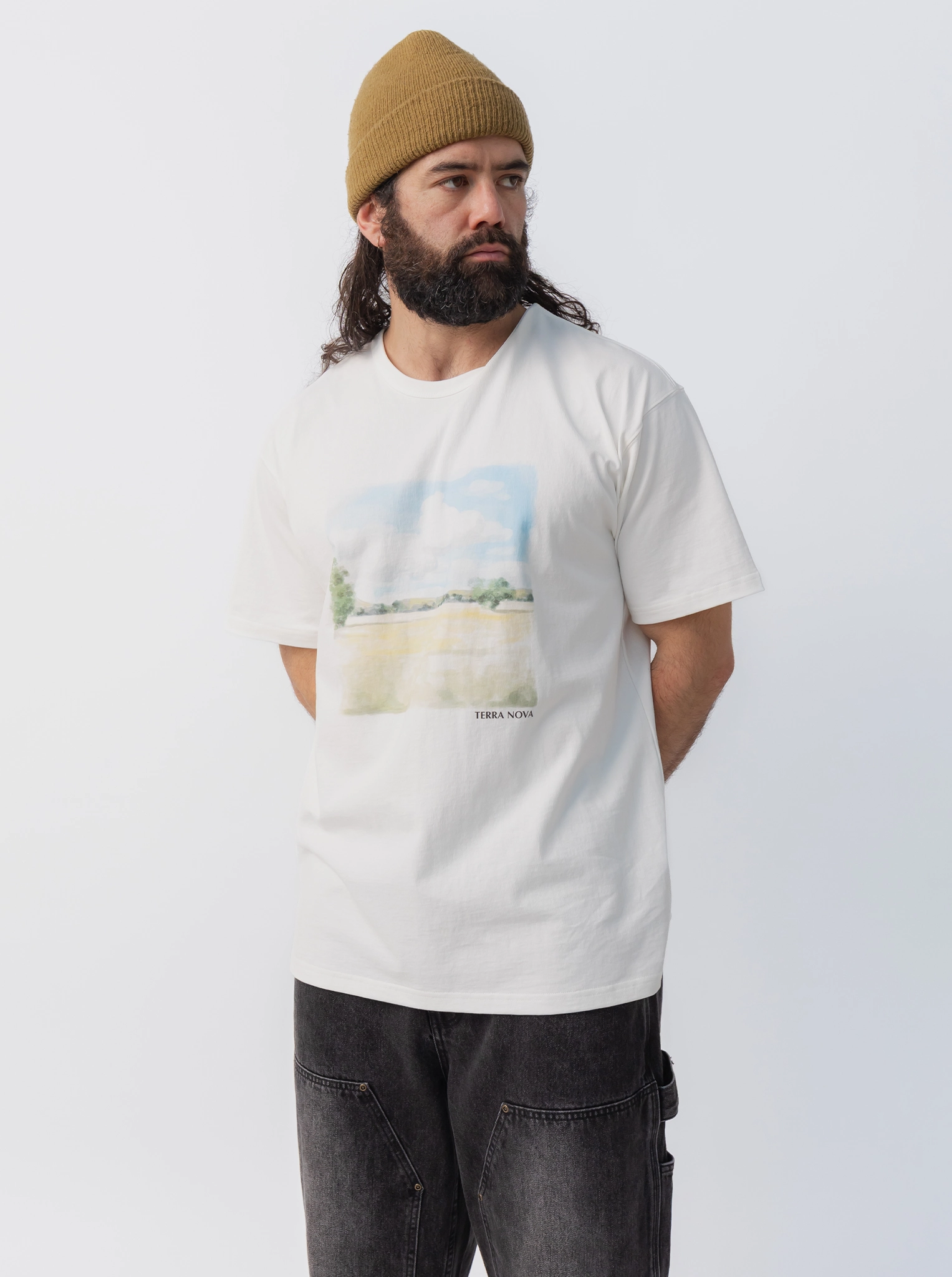 Graphic Tee Vintage Look Modern Layer