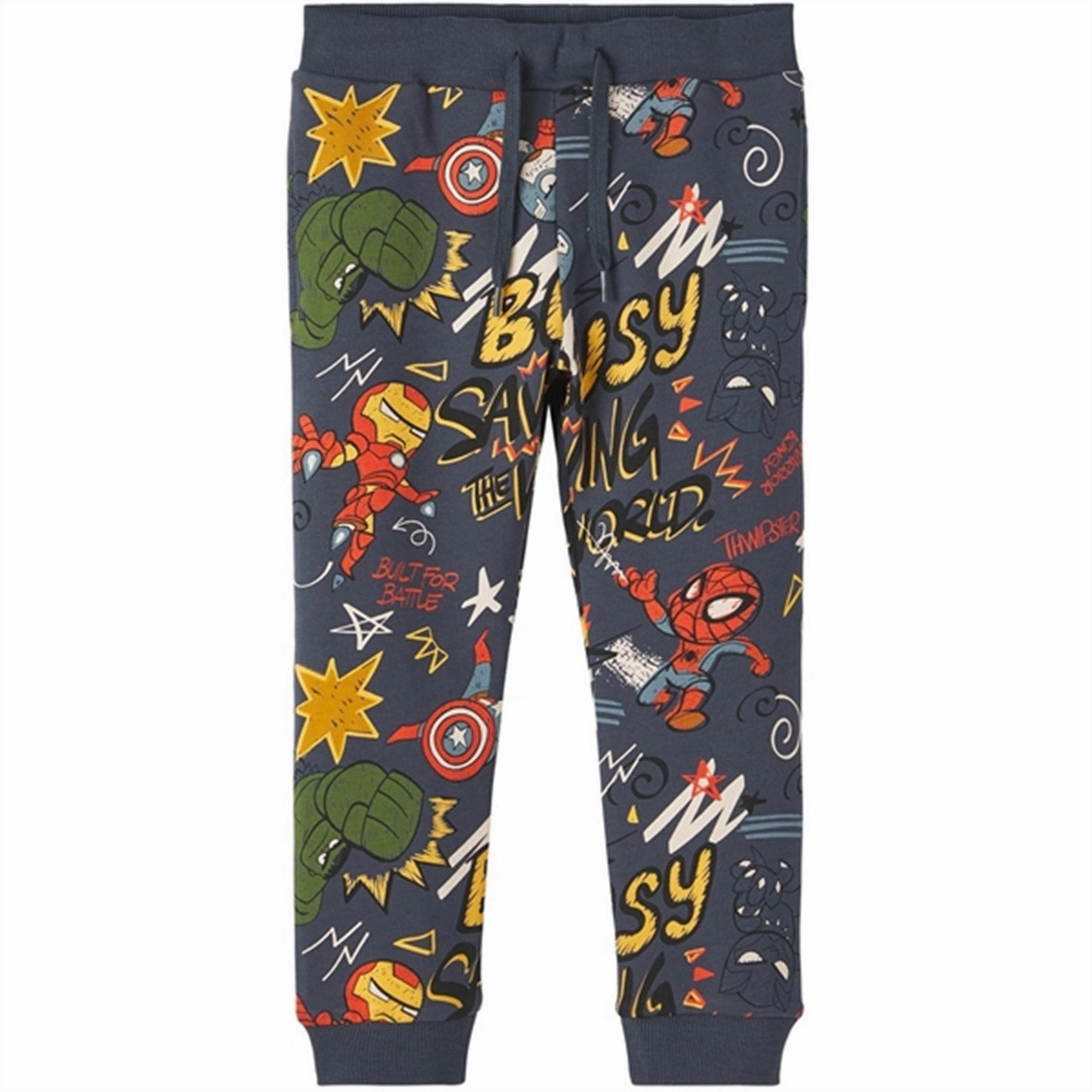 Name it India Ink Aage Avengers Sweatpants MoistureWicking Technology Four Way Stretch Fabric