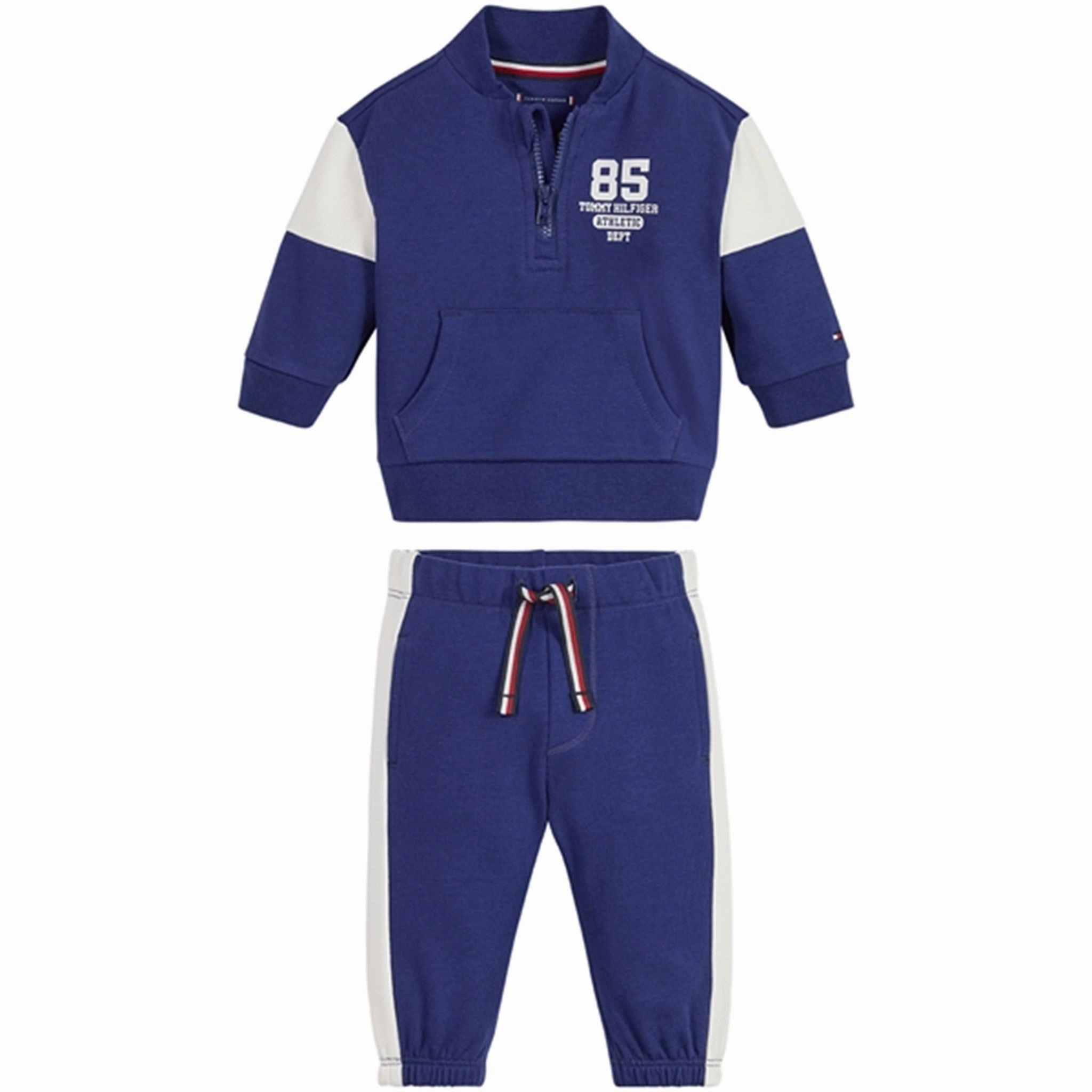 Tommy Hilfiger Baby Colorblock Tracksuit Pilot Blue Colorblock Sleeveless