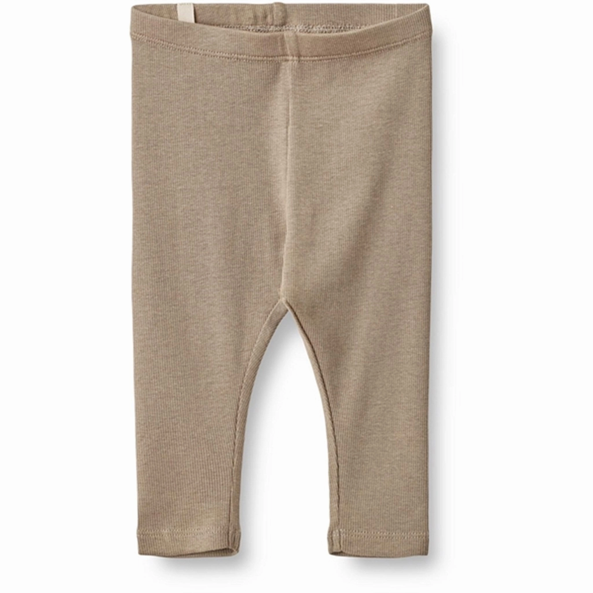 Lightweight Comfort Fit Wheat Greybrown Rib Leggings Maddy